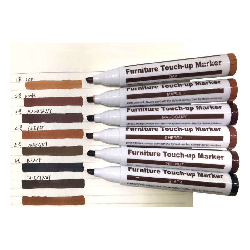 Wood Touch Up Markers, set of 17 Furniture Markers and Filler Crayons, Wood  Furniture and Floor Repair Marker Kit, Furniture Repair System, Furniture  Scratch Repair Marker Kit 