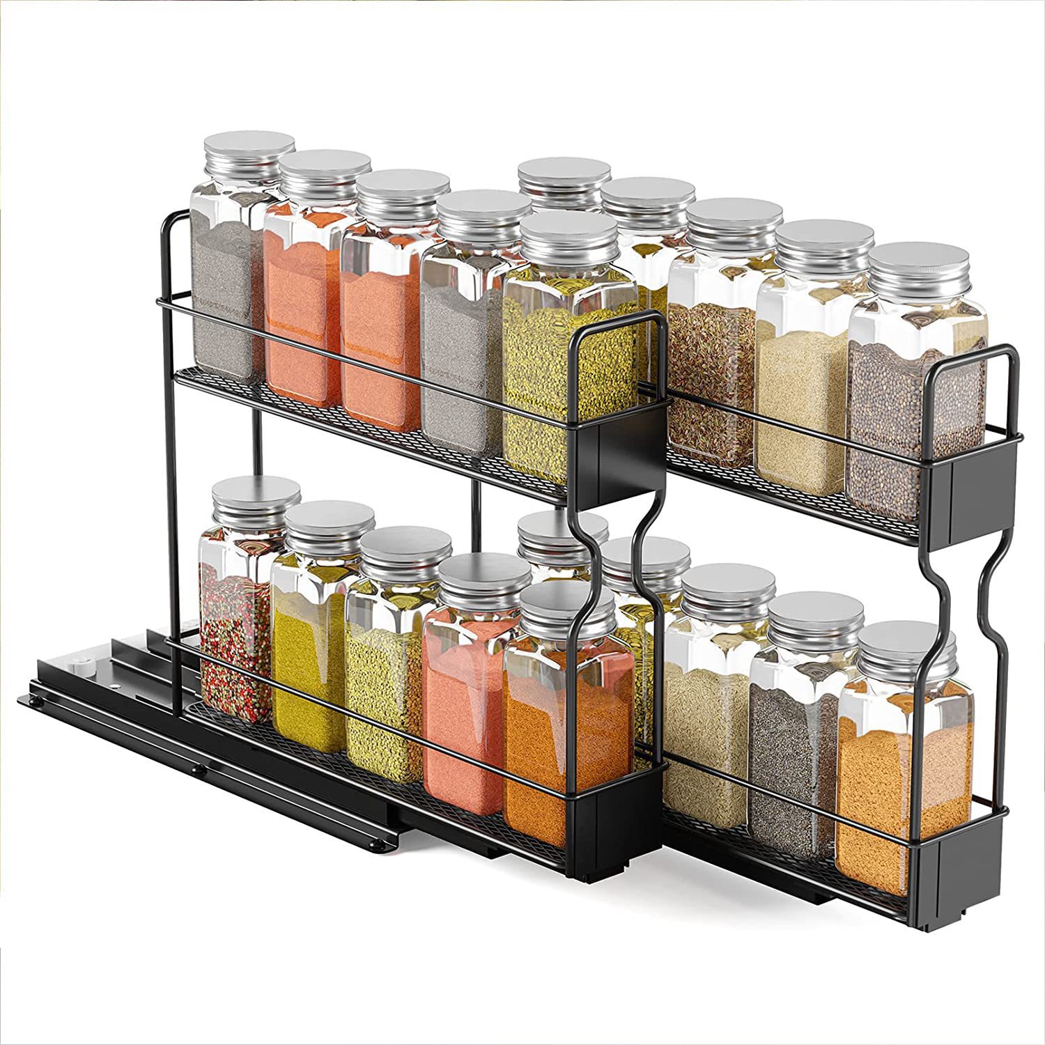 Mini Spice Jars, Empty Spice Bottles With Holes, Seasoning Glass Containers  For Spice Rack, Drawer, Cabinet, Portable Outdoor Barbecue Seasoning  Bottle, Kitchen Accessaries, Household Seasoning Bottle - Temu