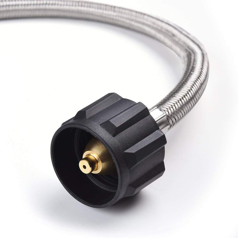 1 Pièce, Raccords De Connexion Rapide Au Propane, Tuyau De Raccordement  Haute Pression Au Propane, Entrée QCC 1/4 NPT, Tuyau Métallique D'entrée  Inversée, Accessoires De Cuisine - Temu France