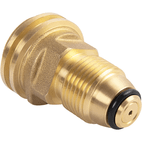 1pc propane tank adapter propane hose adapter converts 100 lb propane tank valve lp tank pol service valve to qcc1 type
