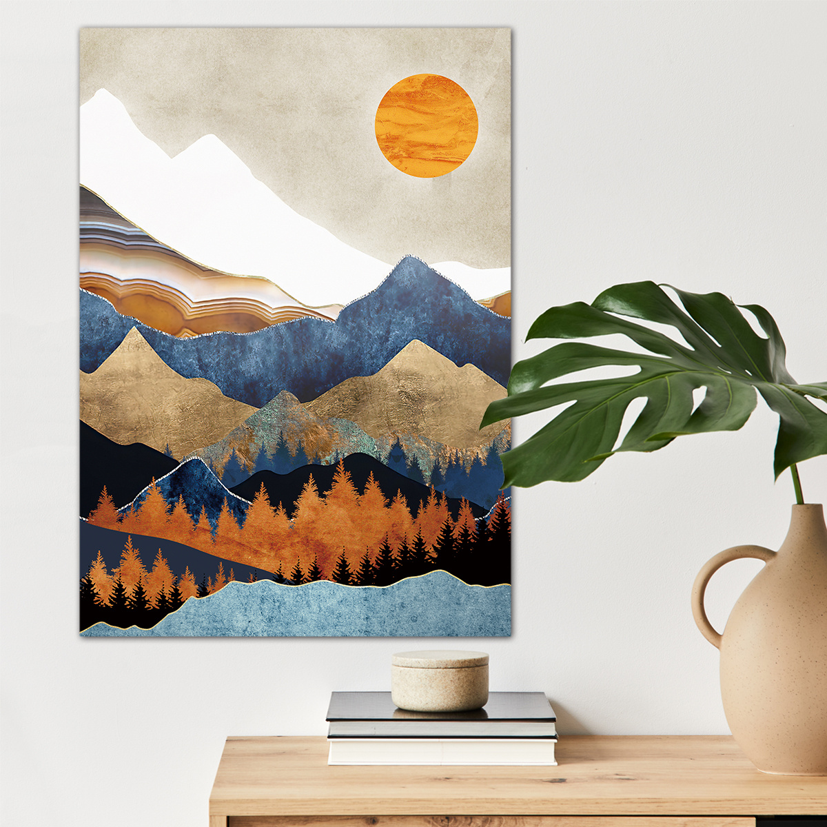 nursery wall art prints, Mountain nursery decor, woodlands nursery decor