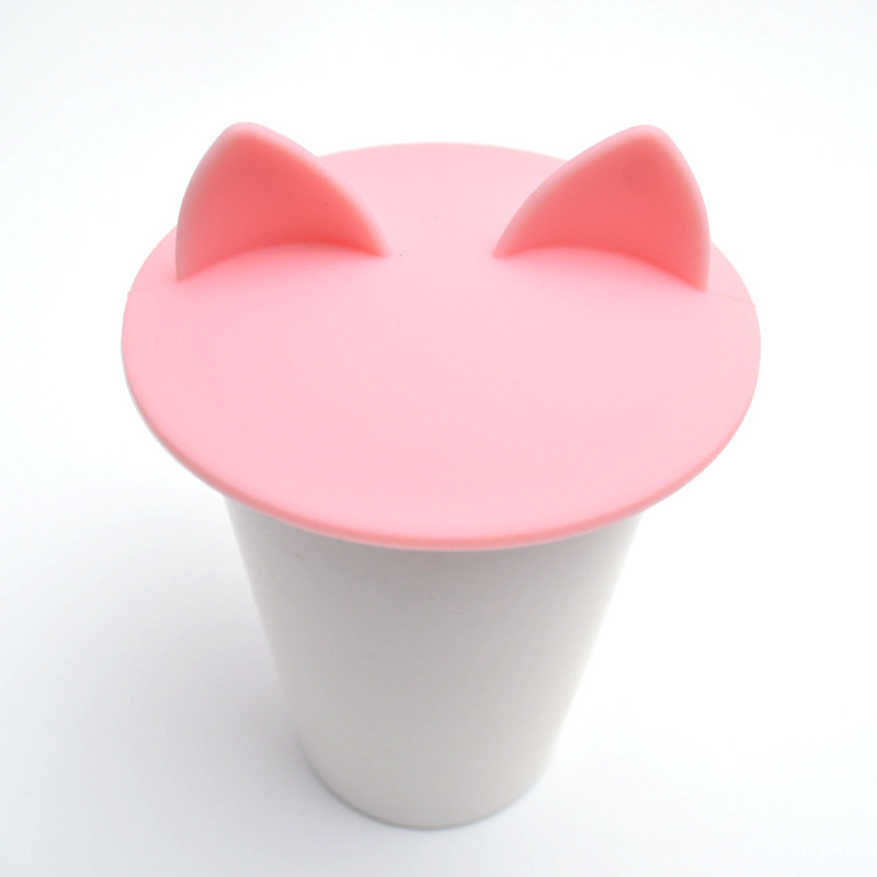 Cat Ear Silicone Cup Cover