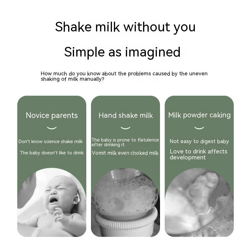 Intelligent Constant Temperature Milk Shaker Electric Milk - Temu