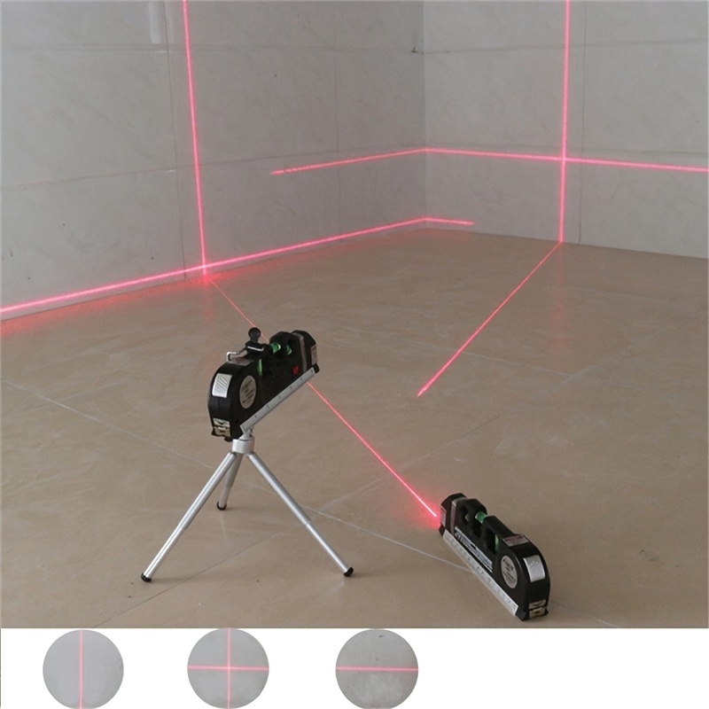 Obtenha medições precisas dos seus projetos com este nível a laser multiuso!