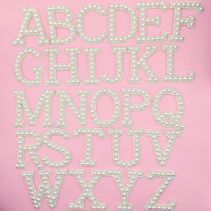 26pcs/set English Alphabet Letter A-Z Applique Iron on Letters