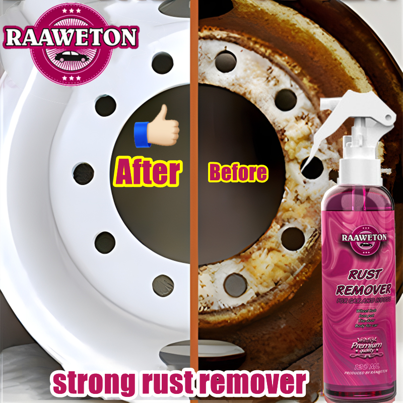 Rim And Tire Cleaner Rinse-Free Rust Removal Converter For