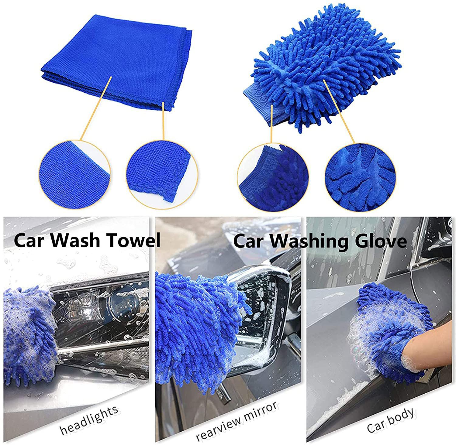 Car Cleaning Kit Professional Car Detailing Kit Interior - Temu