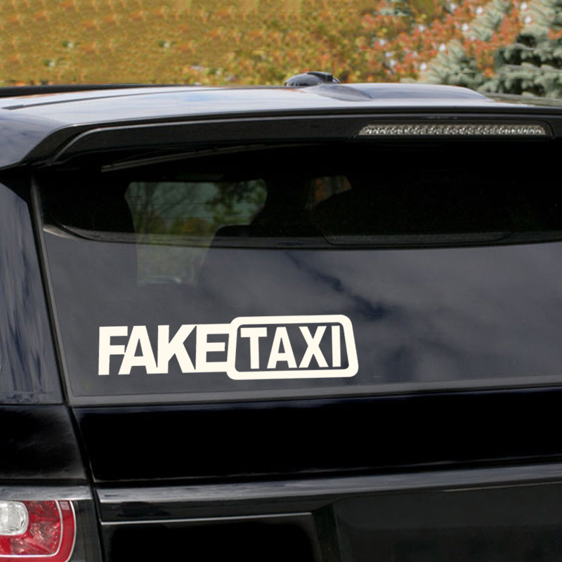 1 Stück Gefälschter Taxi autoaufkleber Auto Wasserfest Vinyl