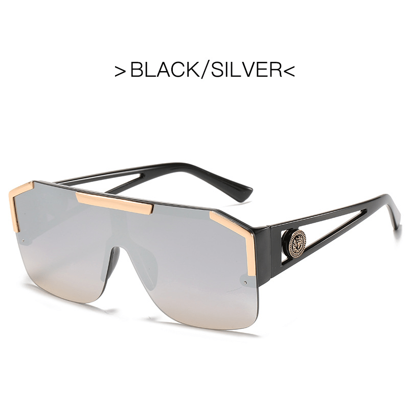 Men's UV400 One Piece Driving Sunglasses