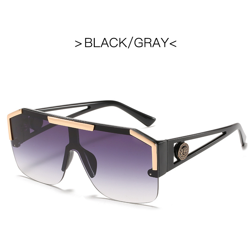 Men's UV400 One Piece Driving Sunglasses