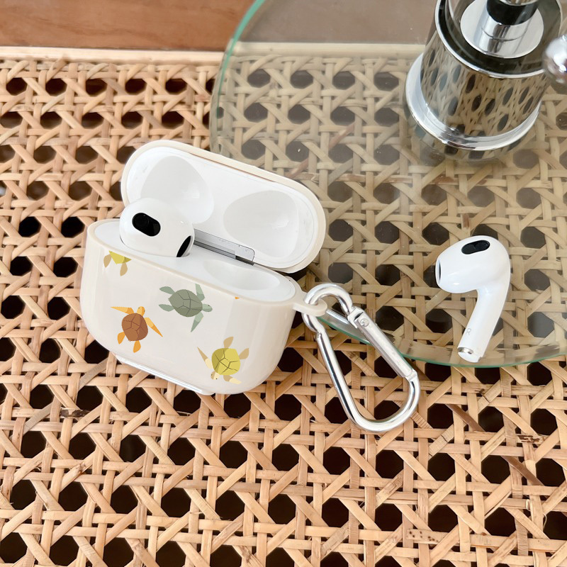 Sea Turtles Graphic Pattern Earphone Case For Airpods1/2, Airpods3