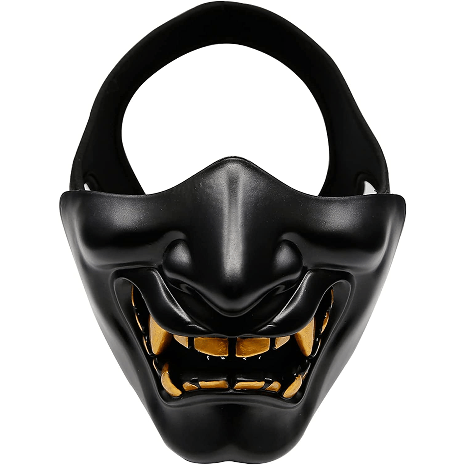 Samurai Mask Japanese Hannya Demon - Mezza maschera Samurai e