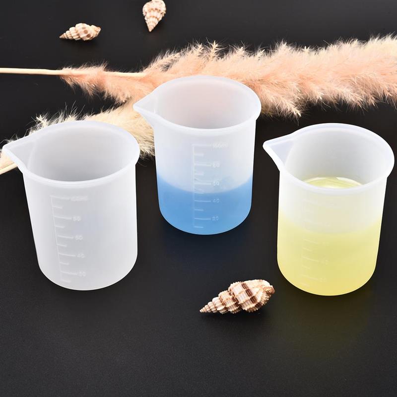 100 Ml Silicone Measuring Cups With Scale For Resin Non-Stick Mixing Cups  Glue Tools, Precise Scale For For Resin DIY Craft Jewelry Making
