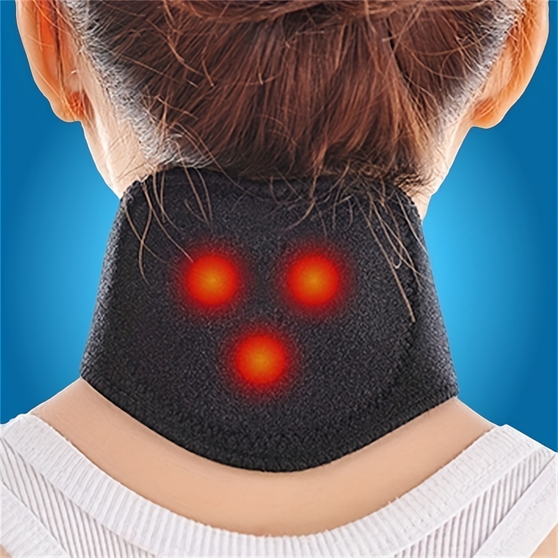 Unisex Heated Neck Shoulder Massager Comfortable Hot Compress