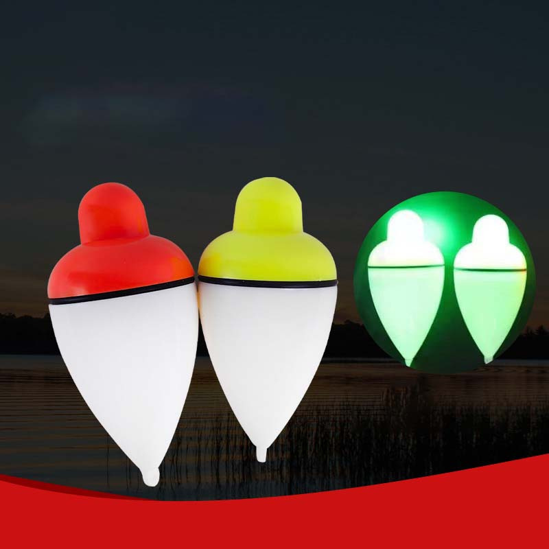 Bite Change Color Electronic LED Fishing Float Night Fishing Float Glow In  The Dark (Color : C Black) : : Sports & Outdoors