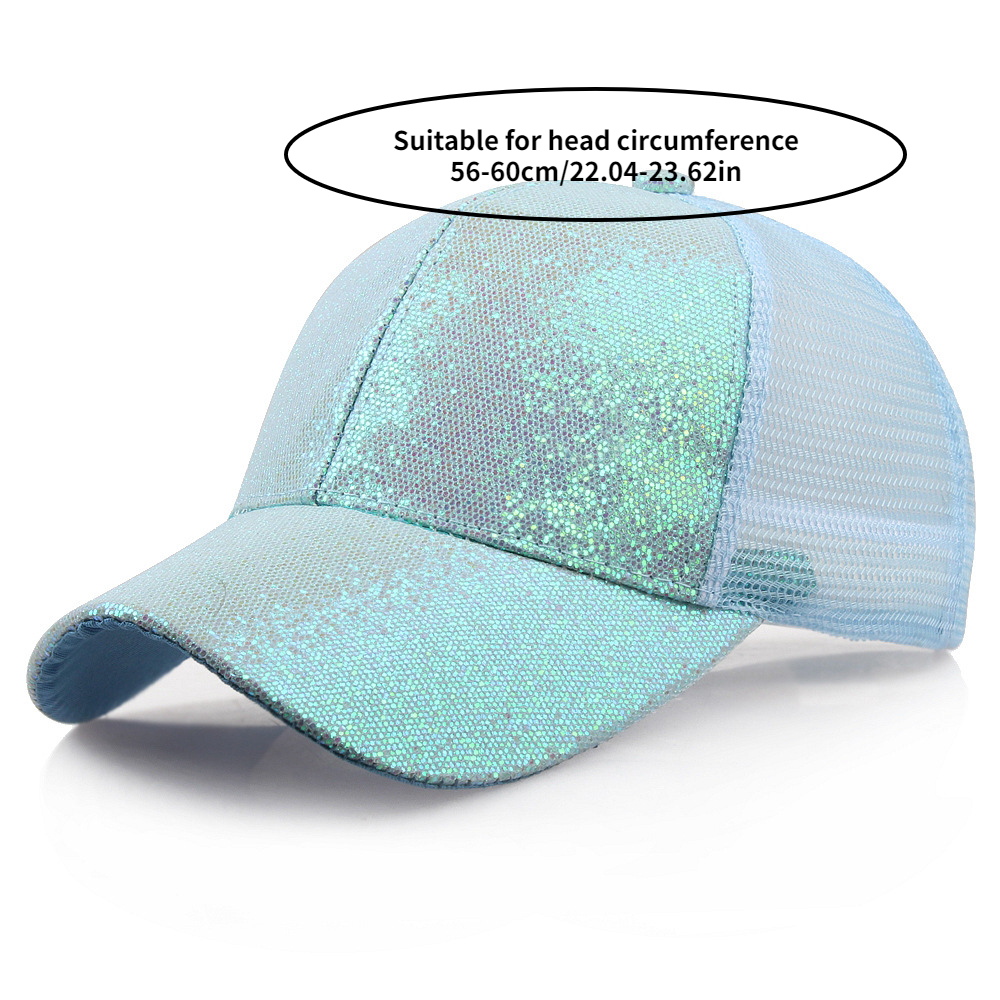 Glitter Baseball Cap- Various Colors