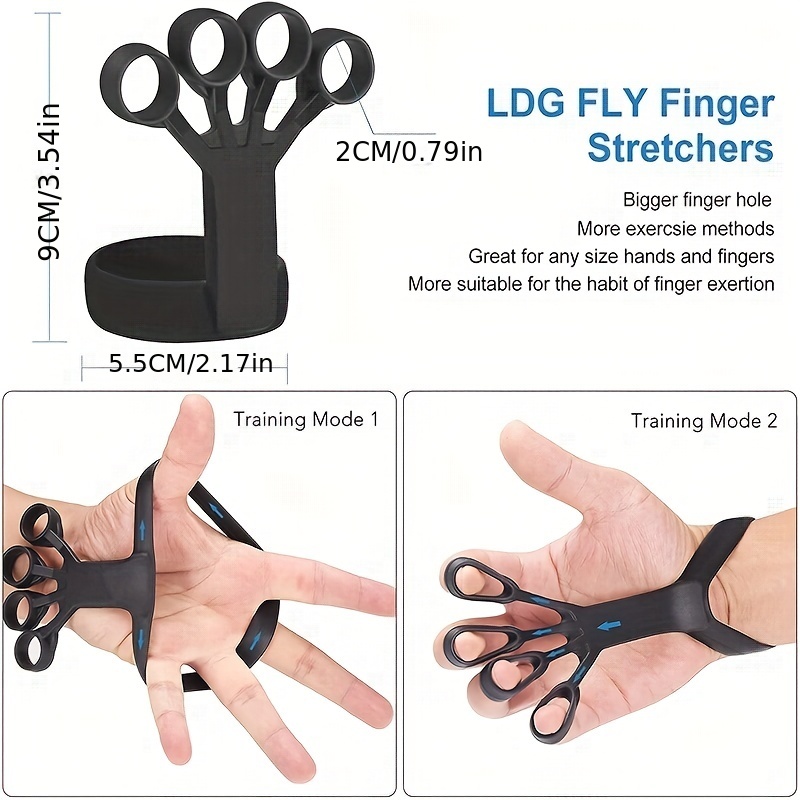 Fit Up To 65kg 1 2pcs Finger Hand Strengthener Grip Strength - Temu