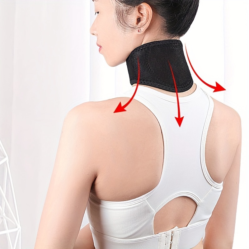 Magnetic Neck Massager Heat Pad Self-Heating Collar