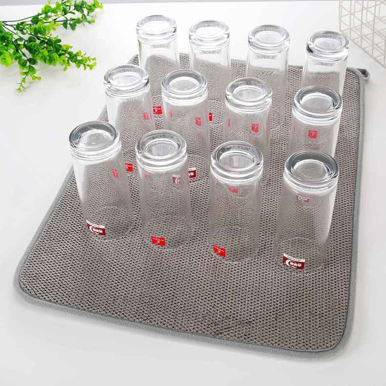 Fabric Mat Multipurpose Dish Drying Mats Ultra fine Fiber - Temu