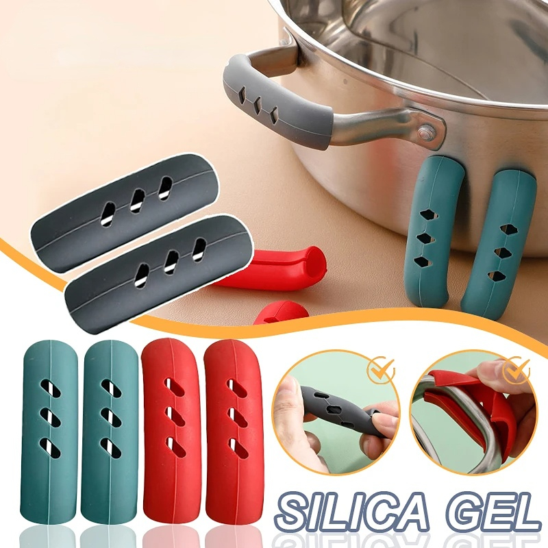 Silicone Kitchen Pot Handle, Silicone Pan Handle Cover