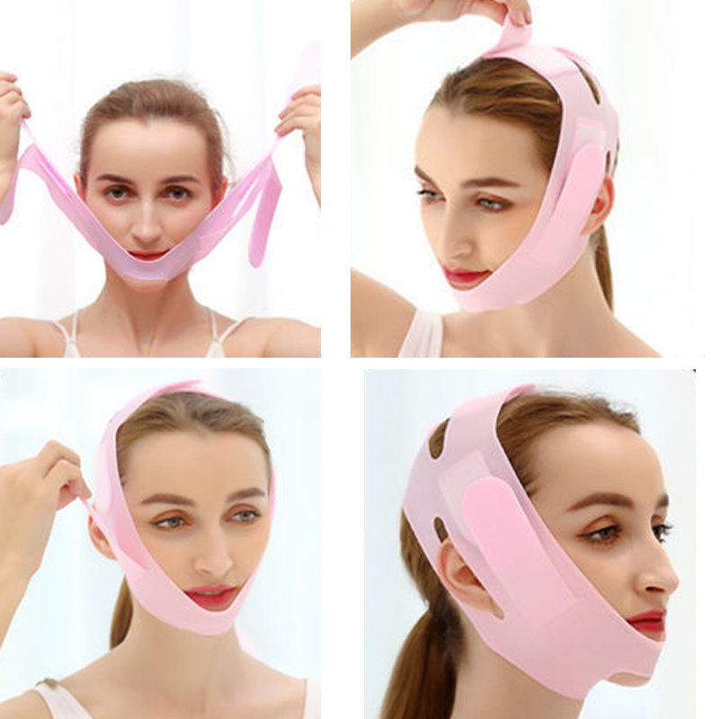 Nuova Maschera Silicone Nano Sollevamento V Line Viso - Temu Italy