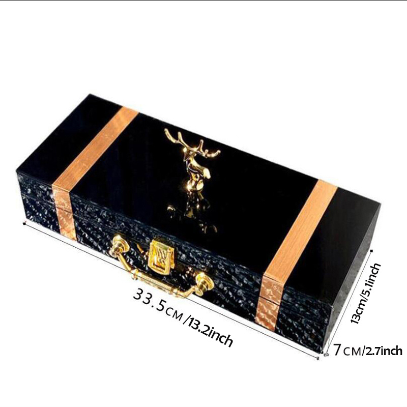 10-Piece Moisturizing Lipstick Set in Wooden Box - Nude Lip Gloss Collection