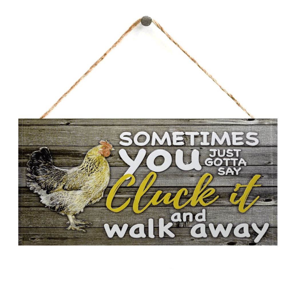 Unique Chicken Gifts For The Chicken Lover - Fun Farm, Home, Kitchen, Outdoor & House Decorations!