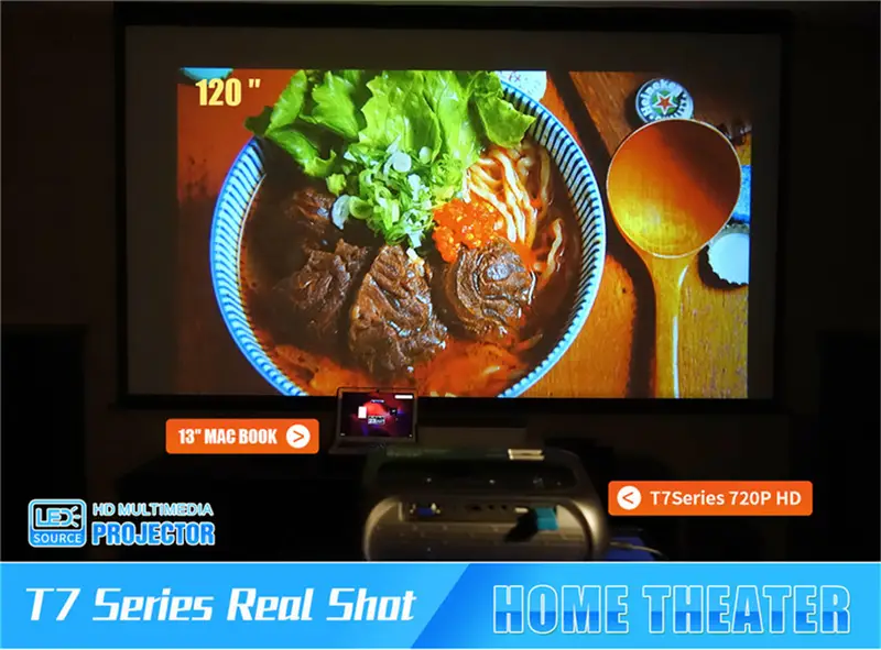 t7 us 720p hot sale hd home theater mini portable intelligent projector pocket digital projector details 9