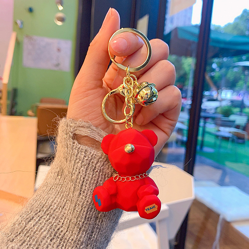 Luxury Teddy Bear Keychain 