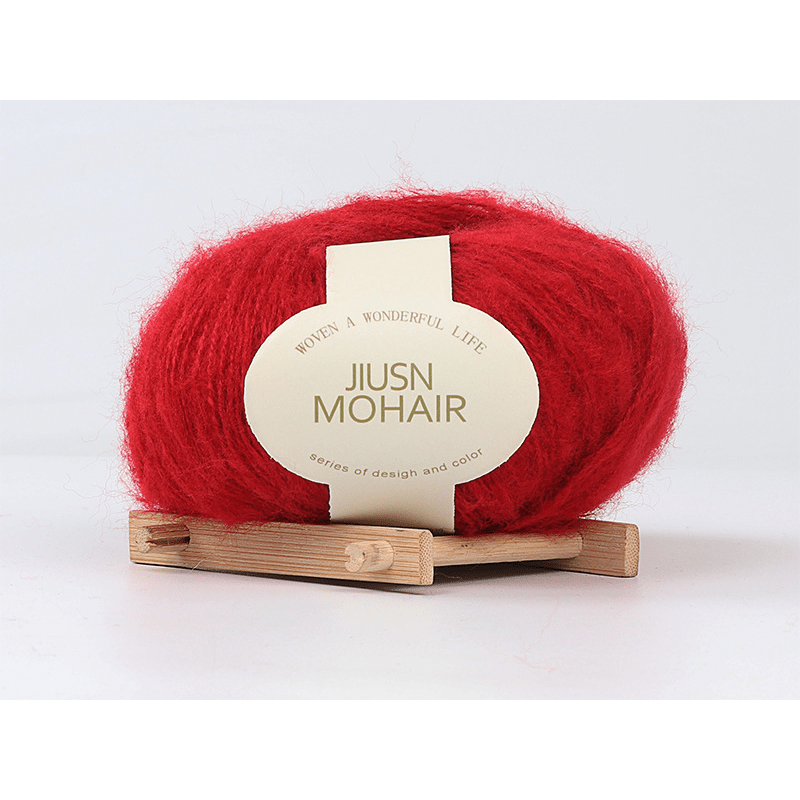 Acheter Fil de laine Mohair au Crochet, 25g/boule, fil de laine