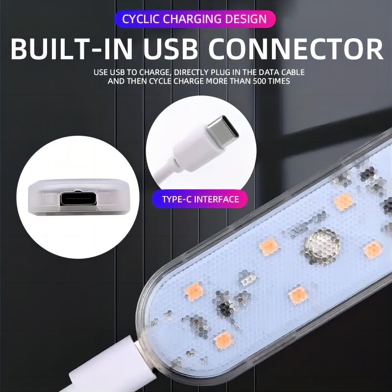 Acheter 1/2 pièces Voiture LED Tactile Lumières Sans Fil Intérieur