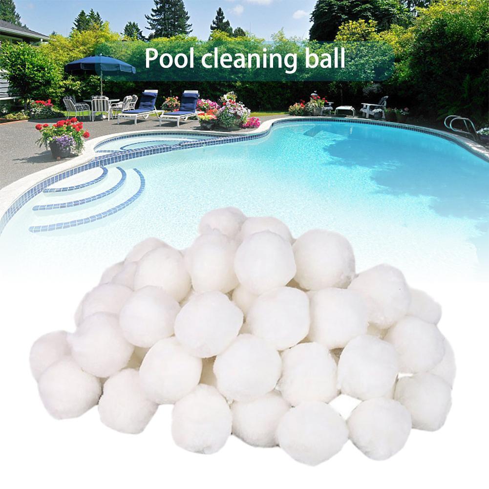 

1 Pack, 500g Pool Filter Balls Lightweight Alternative To Sand For Cleaning Swimming Pool Filters,replace Pool Filter Sand