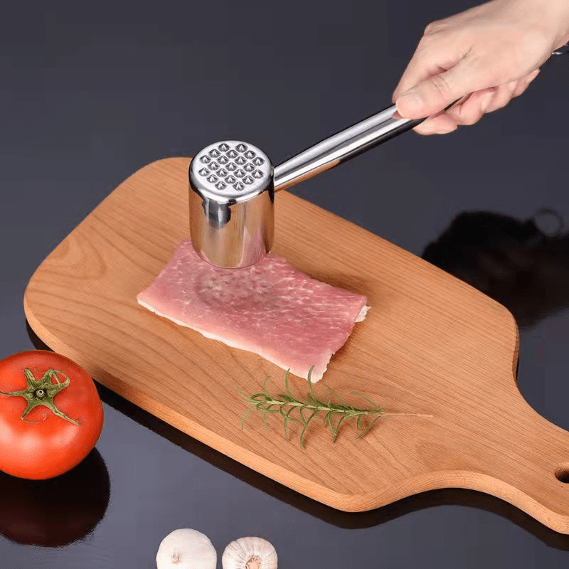 Stainless Steel Practical Loose Meat Tenderizer Meat Hammer For Steak Pork  Pounder For Steak Pounding Kitchen Tools Double Sided Meat Pounding Hammer  Solid Sledge Hammer Meat Pounder Kitchen - Temu