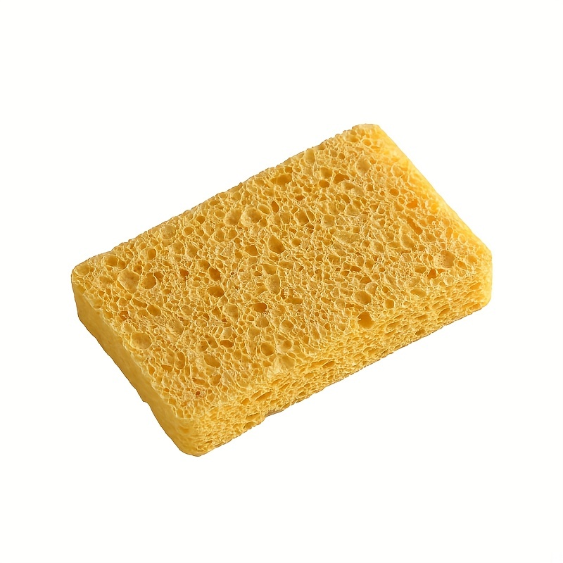 Premium Photo  Dish washing sponge, dishcloth and scrub pad on wooden  background