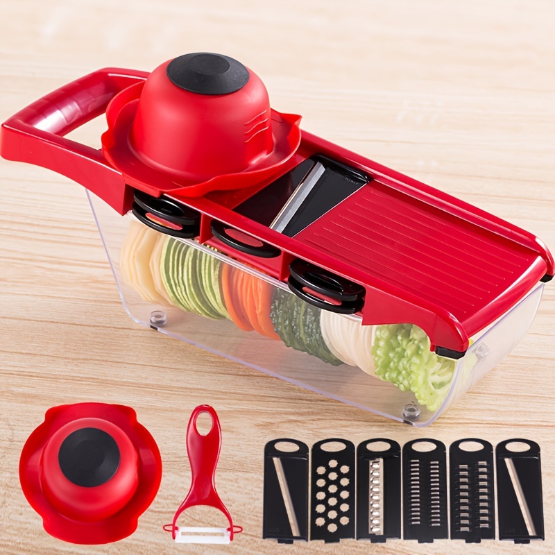 Vegetable Chopper Multifunctional Fruit Slicer Manual Food - Temu