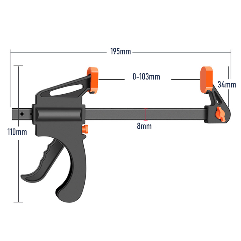 Quick Ratchet Release Speed Squeeze Wood Working Work Bar - Temu Canada