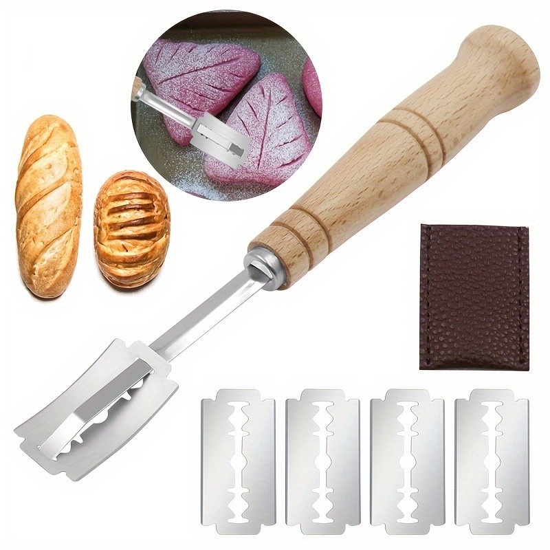 Upgraded 304 Stainless Steel Bread Lame Knife Set Home - Temu