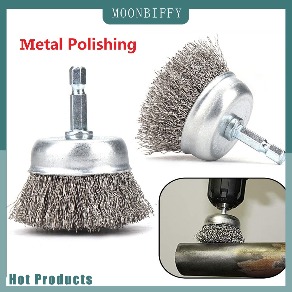 Steel Wire Wheel Brush For Rust Removal And Polishing Rotary - Temu