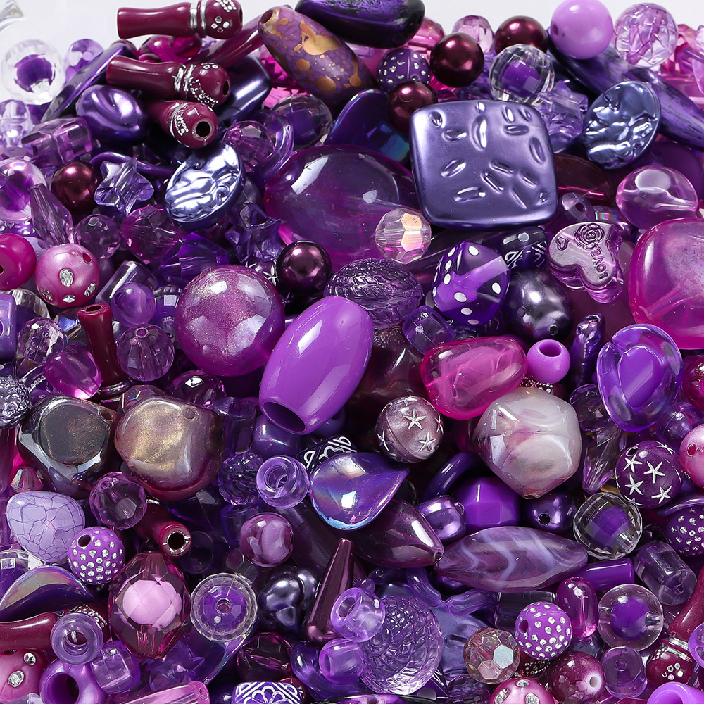 Pack Acrylic Mixed Beads Star Multiple Styles Heart Smiling - Temu