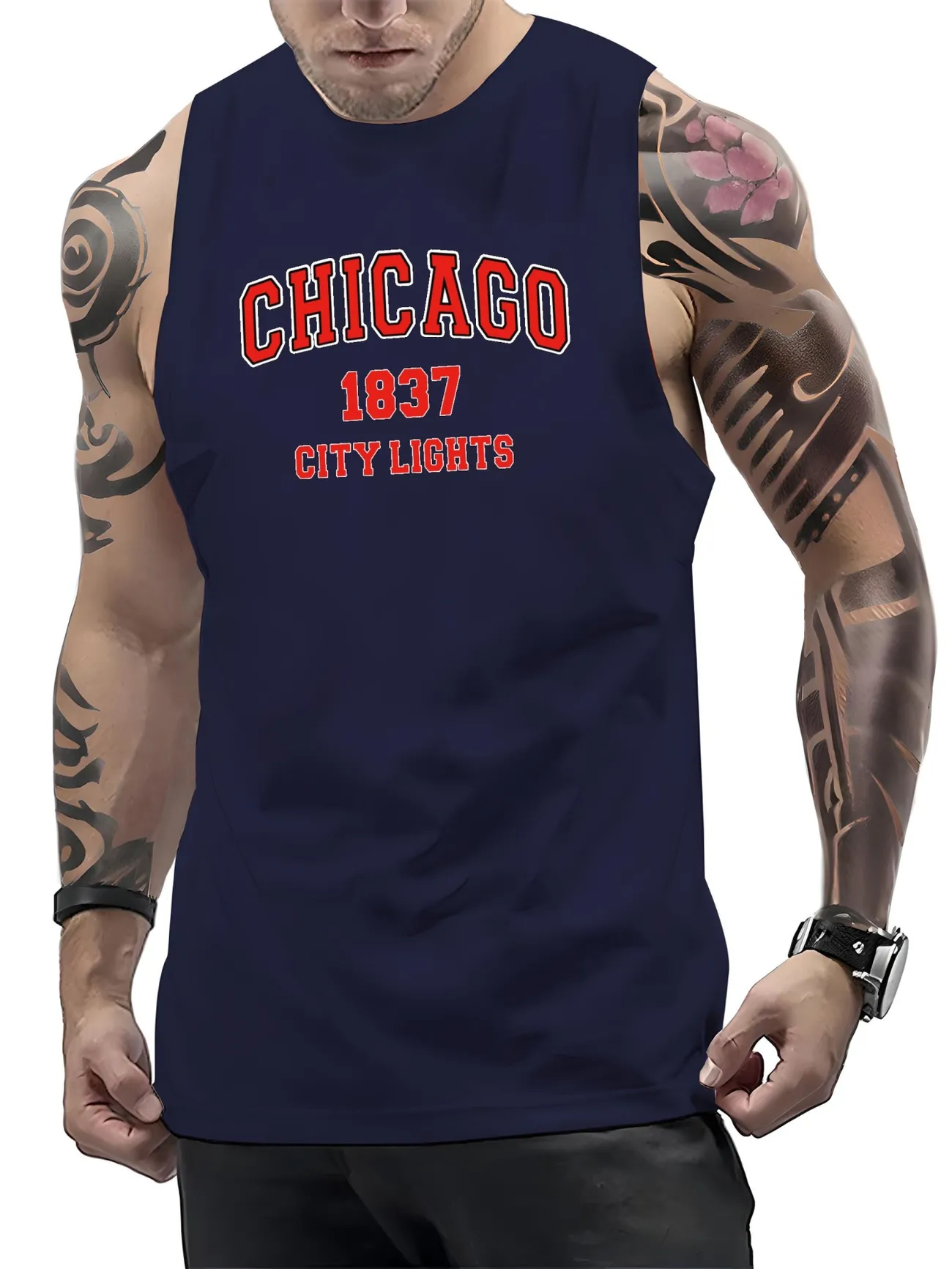 plus size chicago cubs tank top