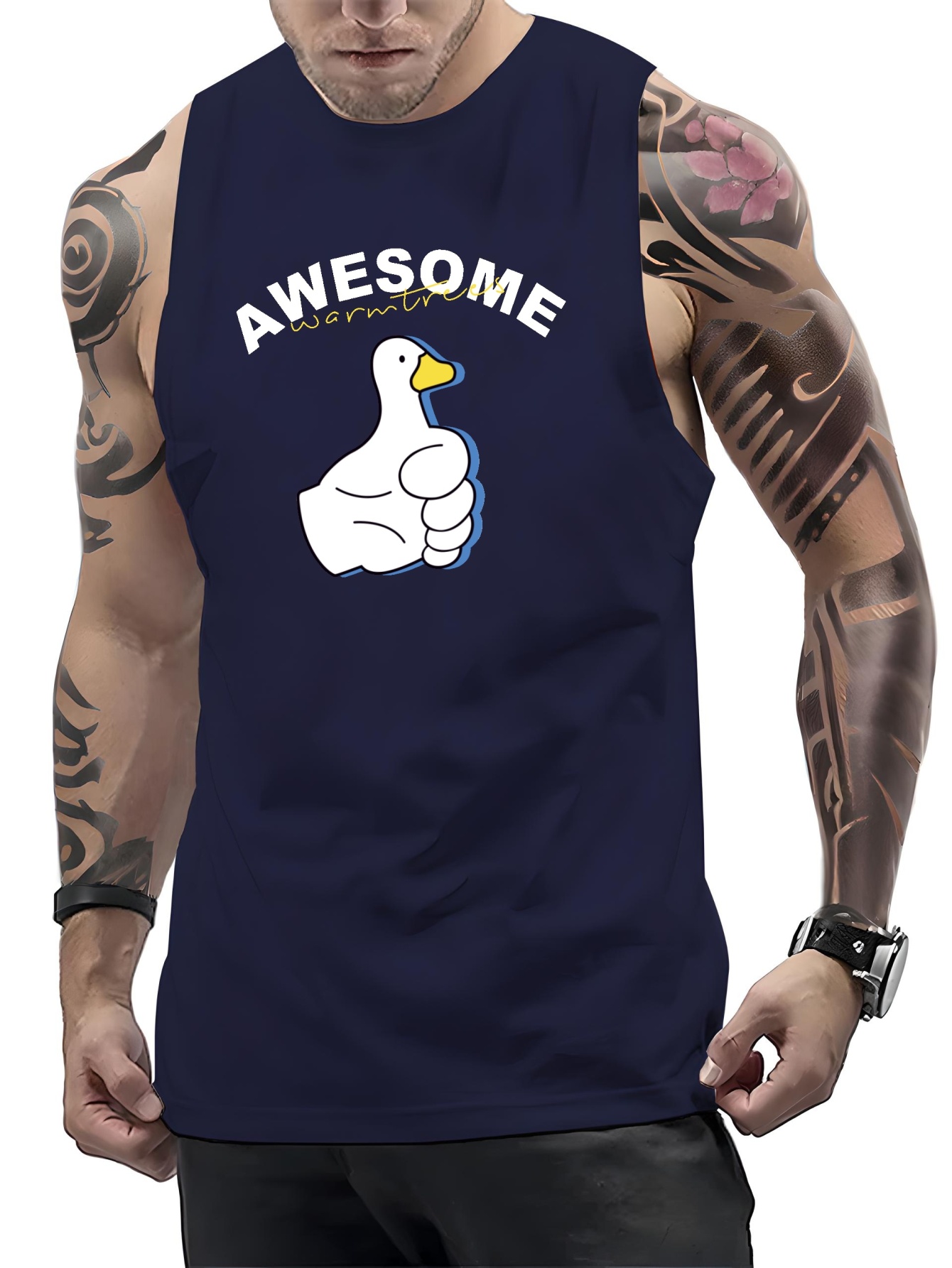 Funny plus store size workout tanks