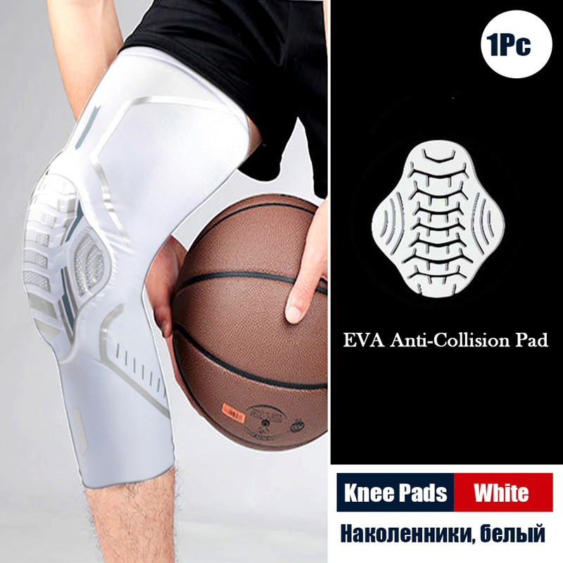 Compression Knee Support Pad Crashproof Protector Basketball Leg