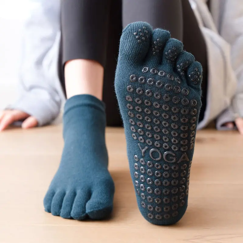 1 Pair Toe Split Dance Socks Non Slip Short Calf Socks - Temu