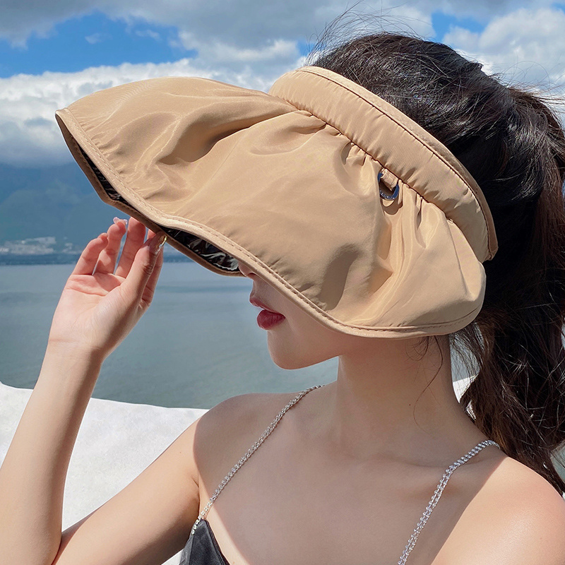 Women's Packable Bucket Hat Sun UV Protection Wide Brim Folding