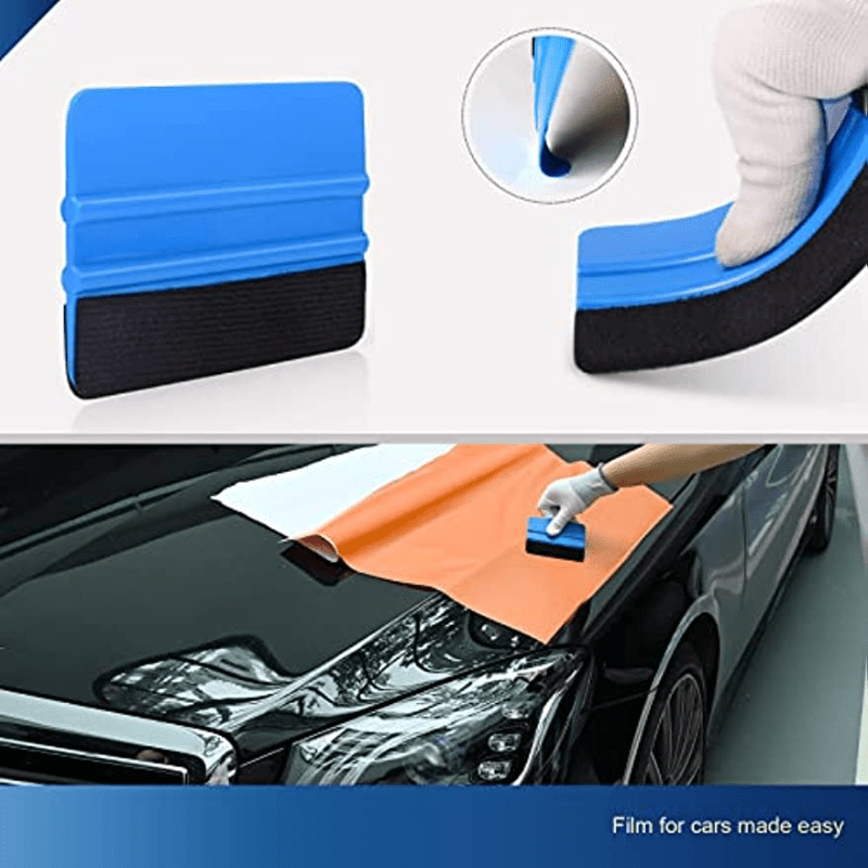 Wrap Squeegee for Vinyl, Big Size Felt Squeegee for Wallpaper Smoothing Car  Tint