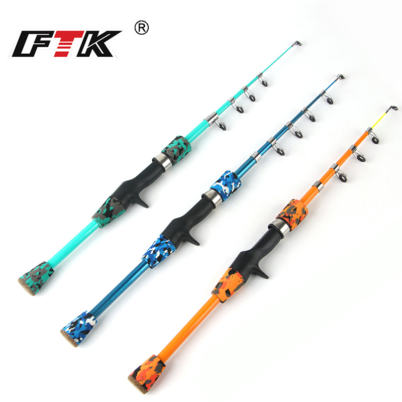 Ftk Telescopic Fishing Rod Lightweight Portable Perfect Kids - Temu Mexico