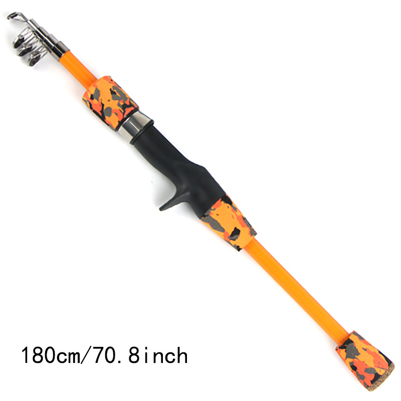 Ftk Telescopic Fishing Rod Lightweight Portable Perfect Kids