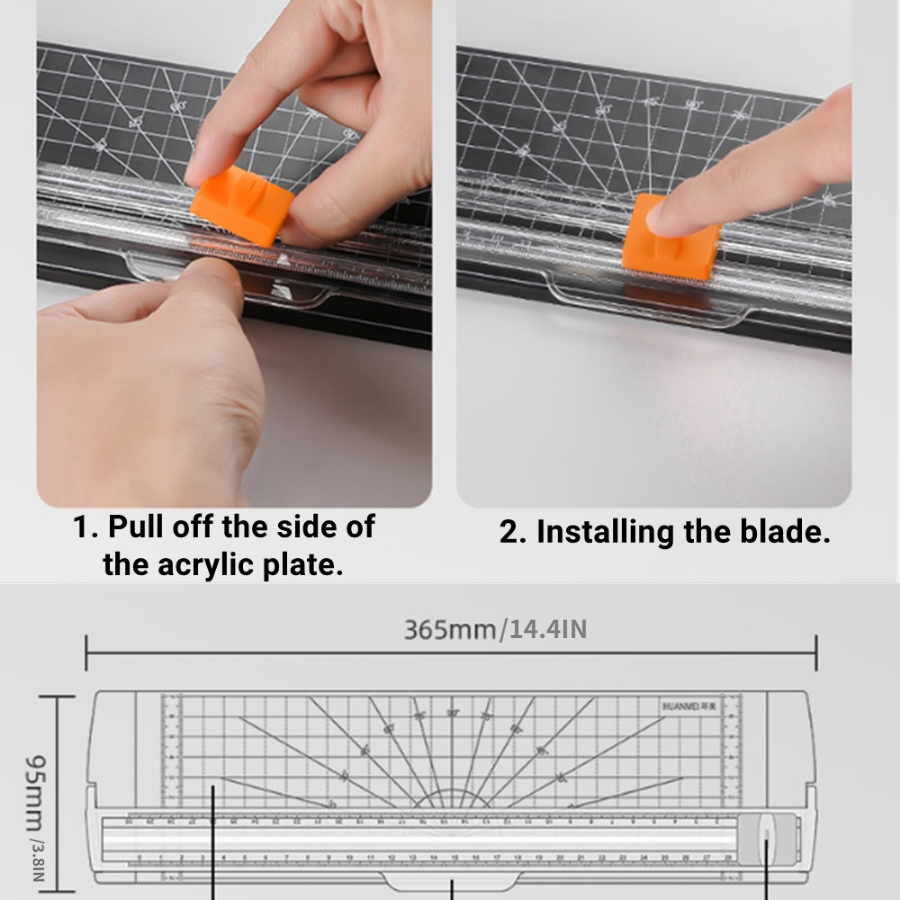 Fashion Popular A4/A5 Precision Paper Photo Trimmers Cutter Scrapbook  Trimmer Lightweight Cutting Mat Machine
