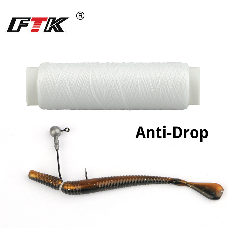  Invisible Nylon Fishing Bait Elastic Thread Spool Polyester  Bait Floating Line Fishing Lure Wire Tackle Accessories, White(2) : Sports  & Outdoors