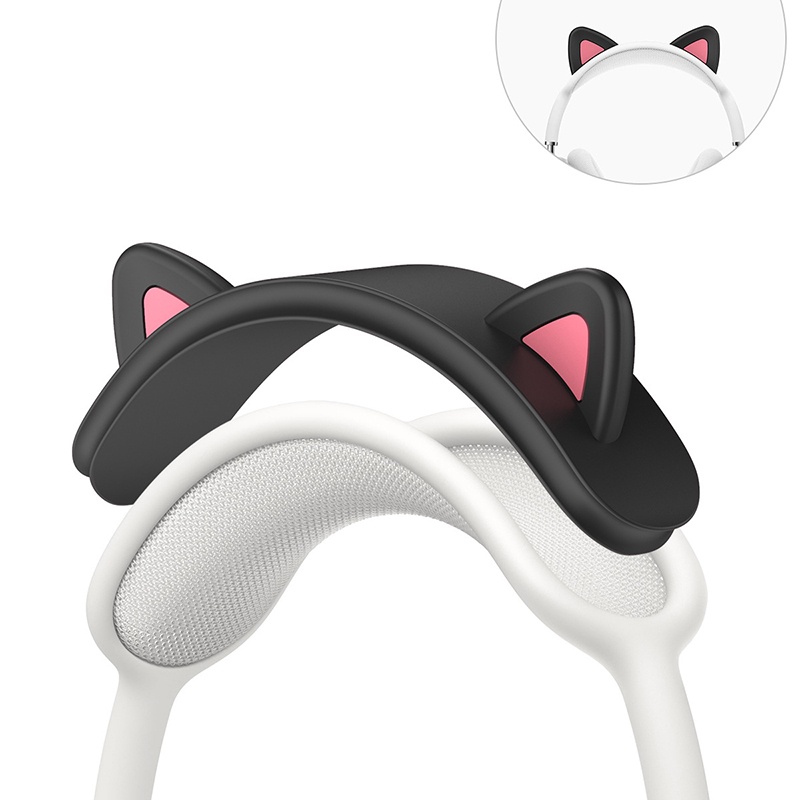 Funda para AirPods Max, kit de funda de silicona suave para AirPod Max,  almohadillas para los oídos, orejeras, diadema, accesorios de protección